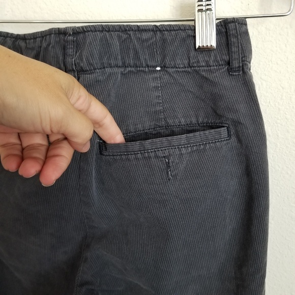 Gap Kids Grey Pinstripe Khakis Size 8 - Picture 7 of 8